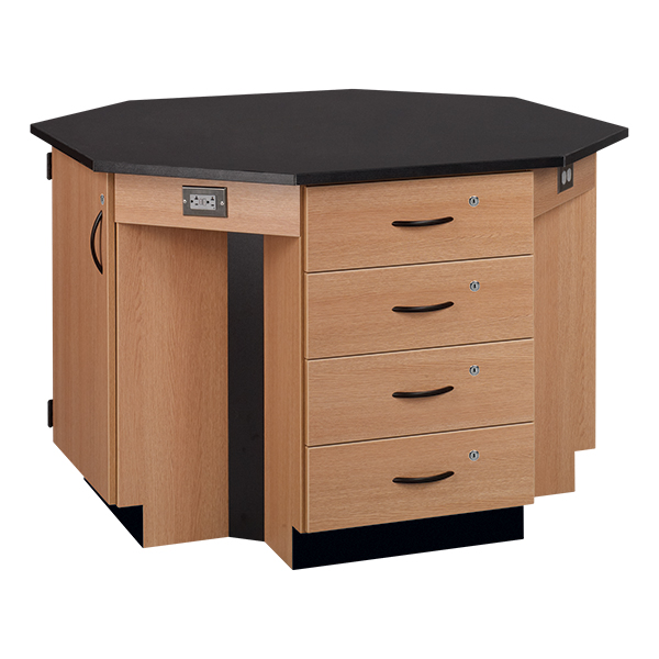 Four-Student Octagon Science Table